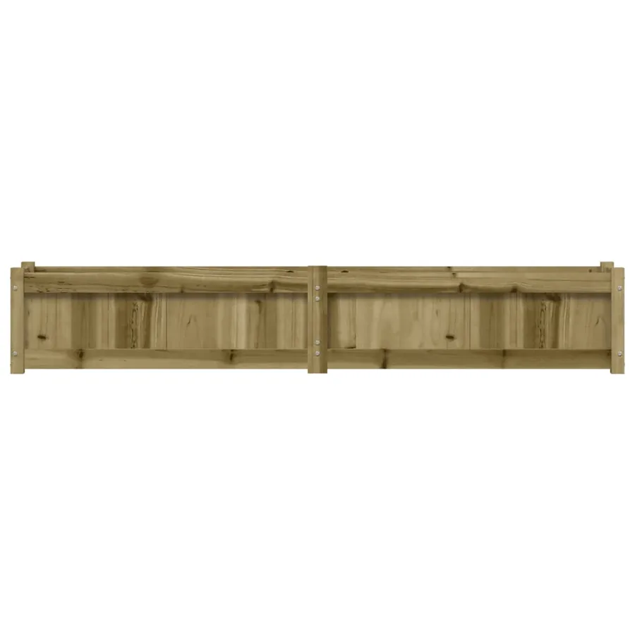 Jardinière 180x31x31 cm bois de pin imprégné - 5