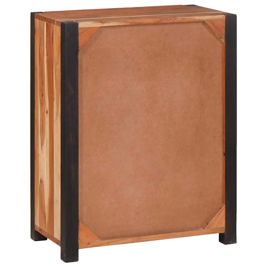 Buffet 3 pcs Marron 110 x 30 x 75 cm Bois d'Acacia Massif - 6