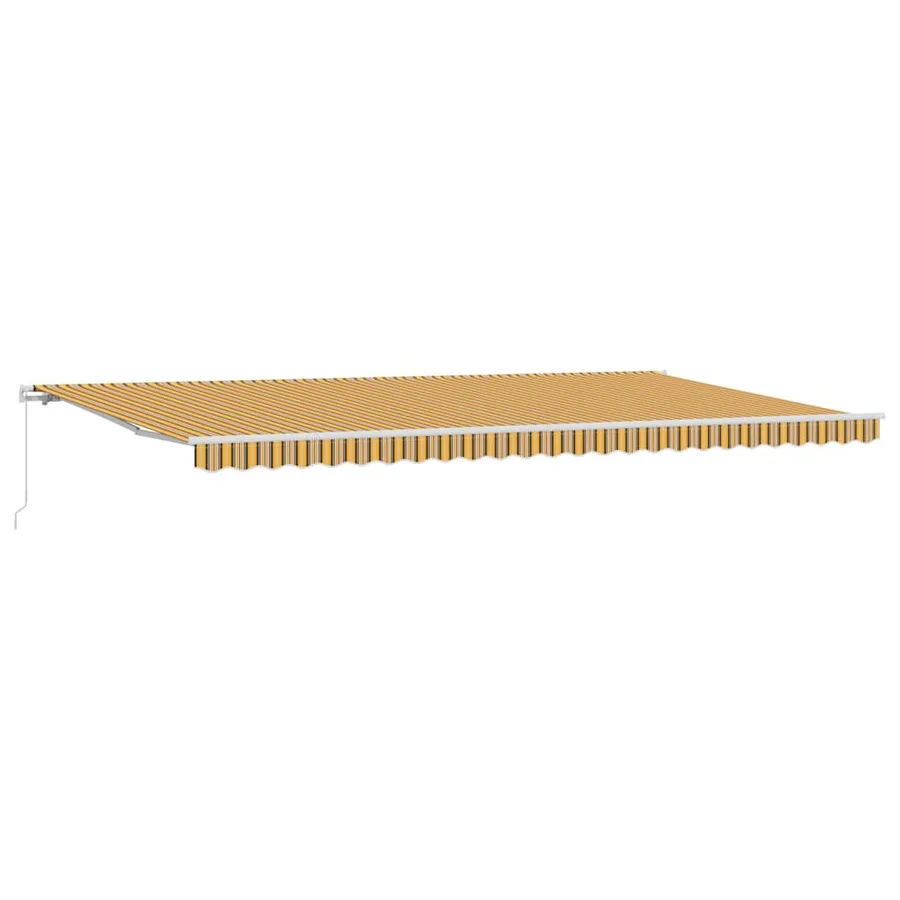 Auvent rétractable Multicolore 600 × 350 cm - 2