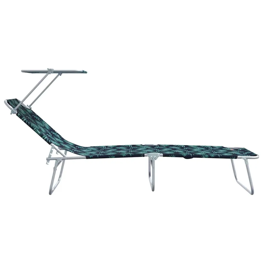 Transat 2 pcs Vert 58 x 188 x 77cm Polyester - 6