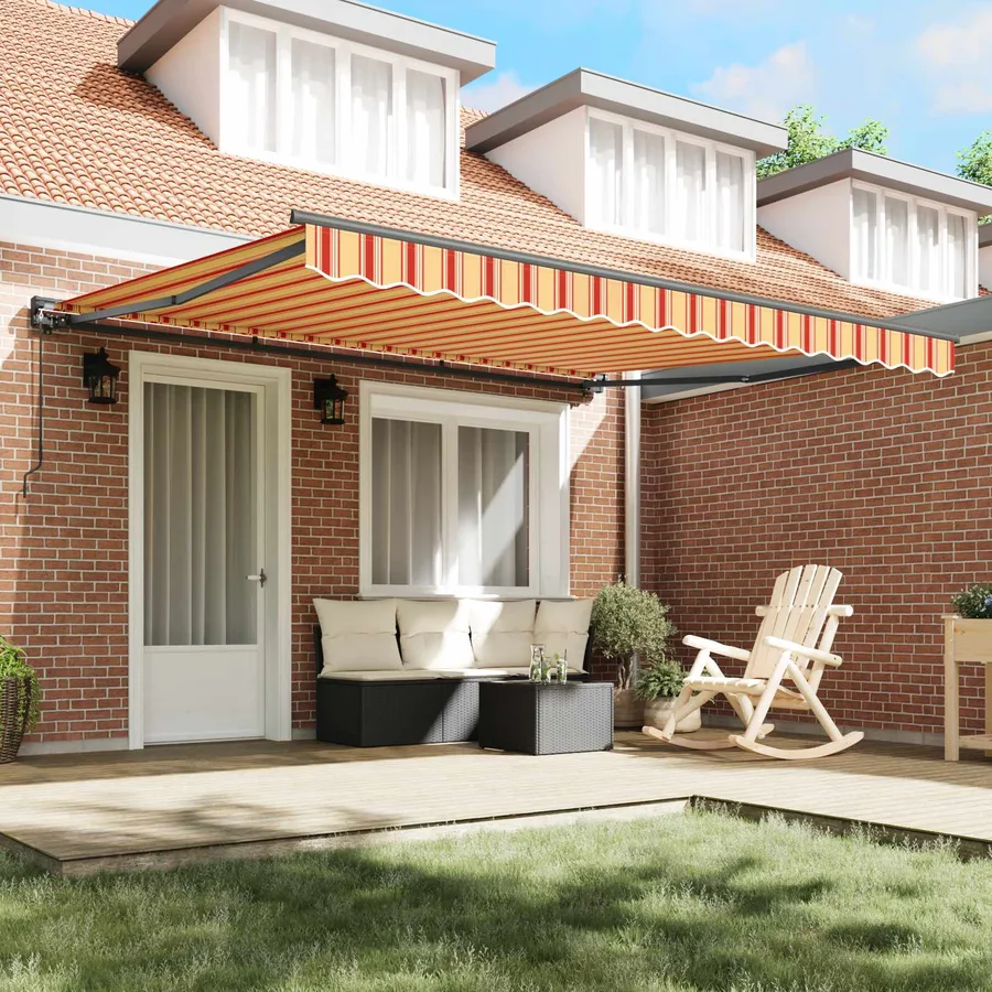 Cadre d'auvent Multicolore 400 × 300 cm - 3