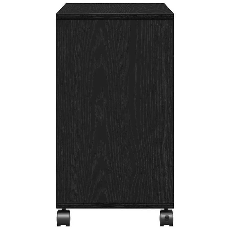 Table d'appoint Chêne noir 50 x 30 x 55 cm Bois d'ingénierie - 7