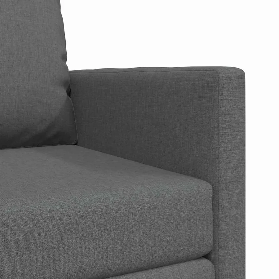 Canapé-Lit 60cm Gris foncé tissu - 7