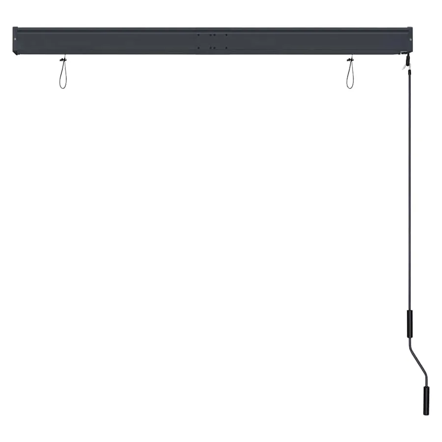 Store roulant d'extérieur 140 x 250 cm Anthracite - 5