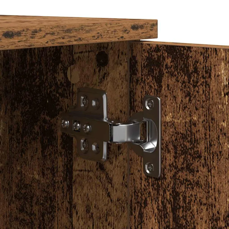 Armoire de rangement 2 pcs Bois ancien 103 x 41 x 40 cm - 12