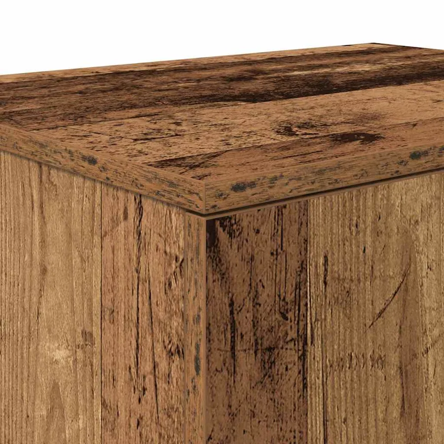 Armoire de rangement 2 pcs Bois ancien 103 x 41 x 40 cm - 8