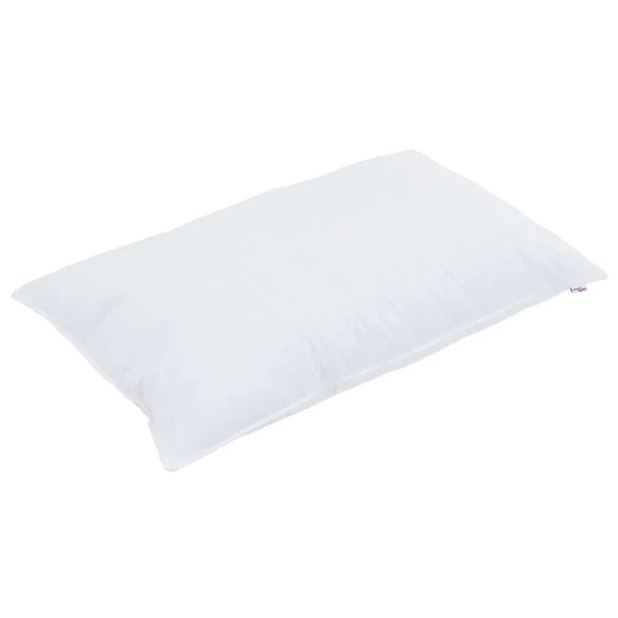 Oreiller avec oreiller 2 pcs Blanc 40 x 80 cm Coton - 4