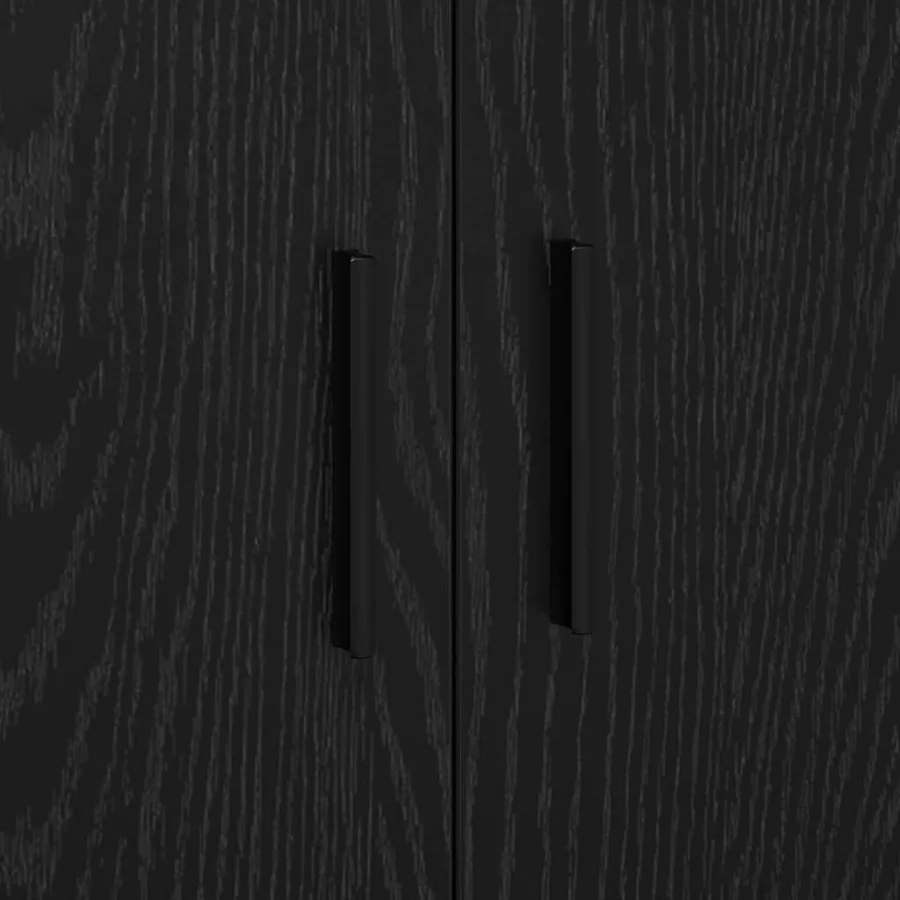 Armoire de rangement 2 pcs Chêne noir 118 x 41 x 40 cm - 11