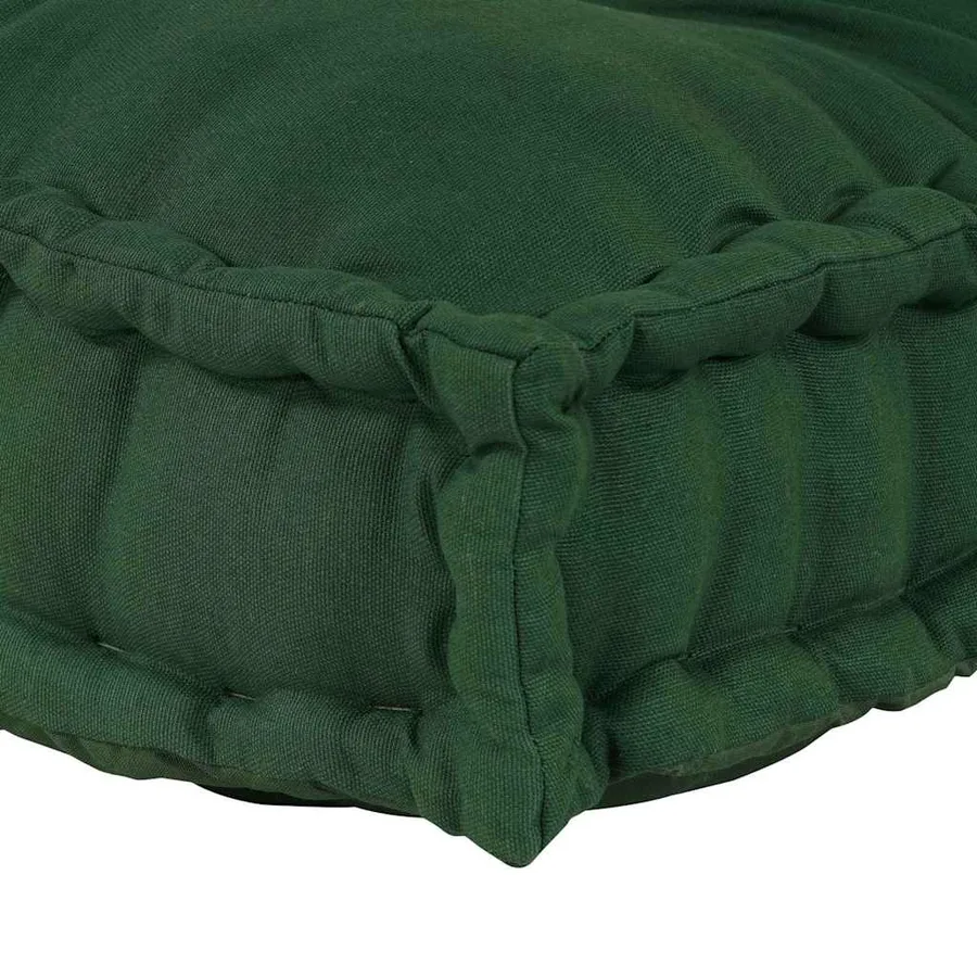 Coussin de canapé sur palette Vert 120 x 80 x 12 cm Tissu - 6