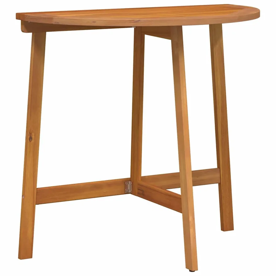 Ensemble bistrot 3 pcs Huile Naturelle Bois d'Acacia Massif - 5