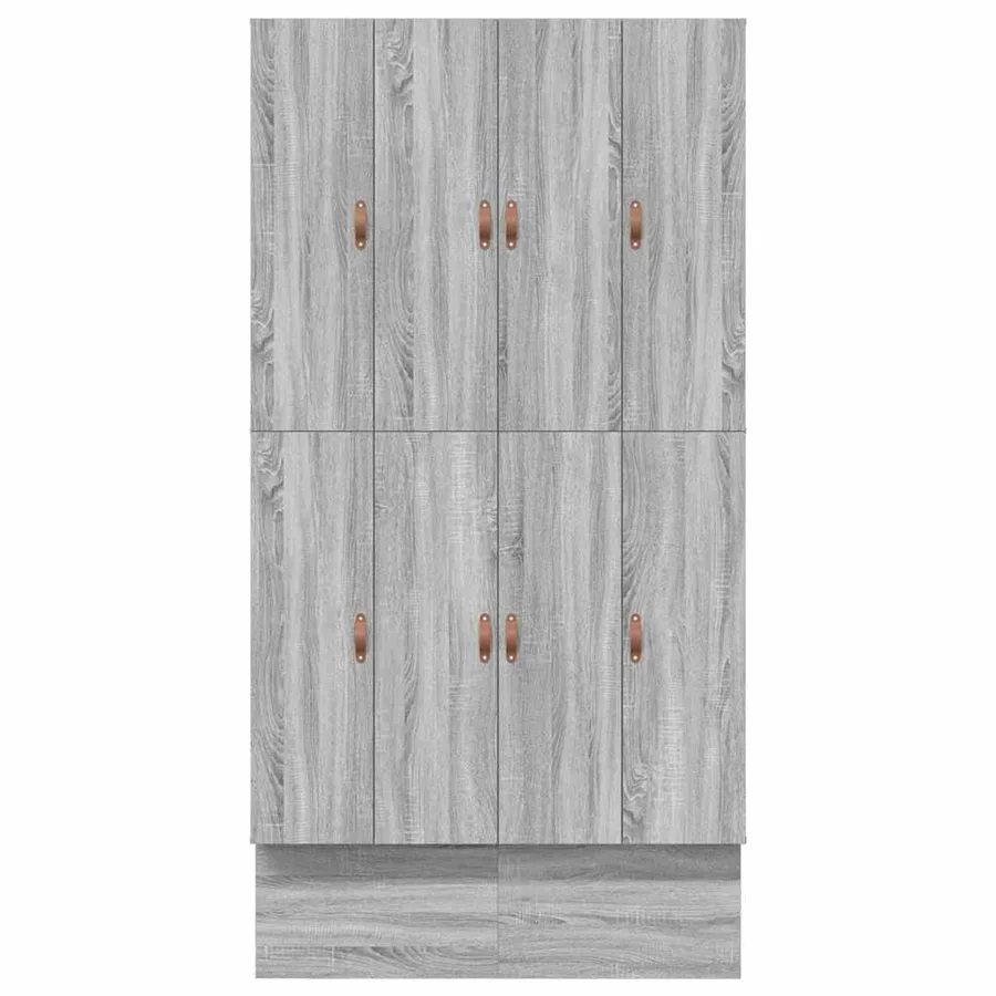 Cadre de lit avec rangement avec tiroir Gris Sonoma 120 cm - 11