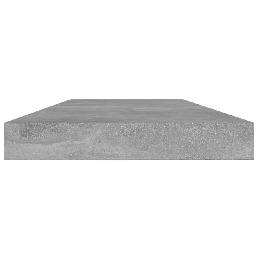Panneaux de bibliothèque 4 pcs gris béton bois d’ingénierie - 3