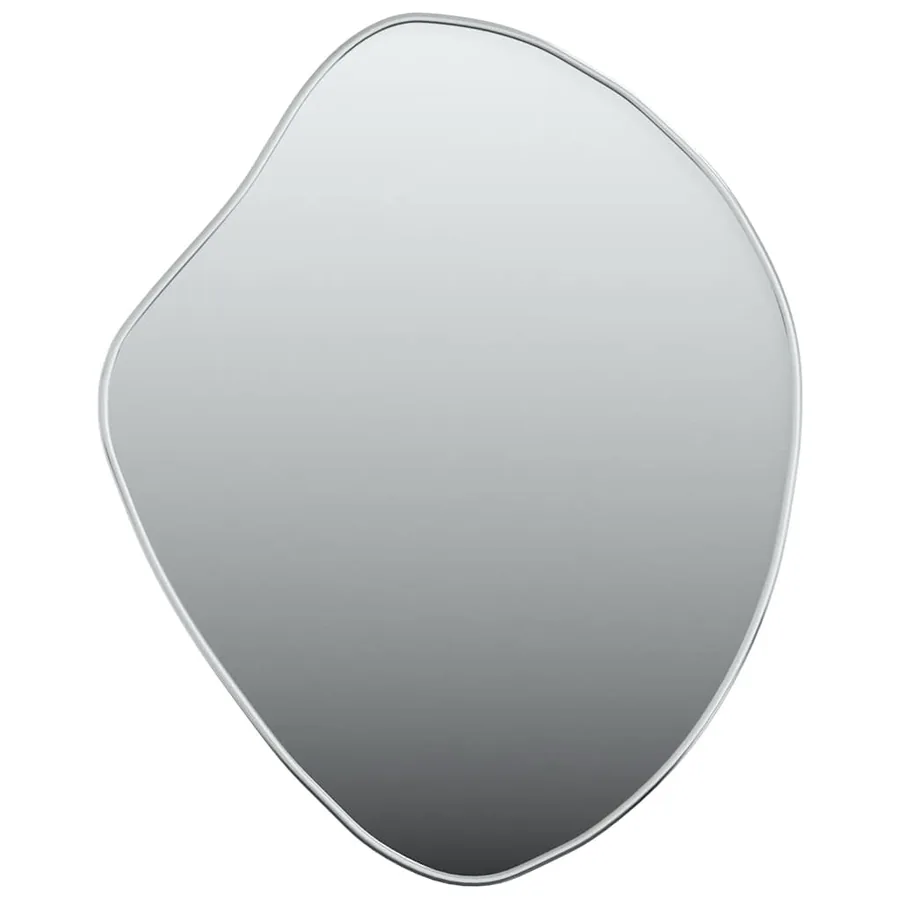 Miroir mural Argenté 60x50 cm - 2