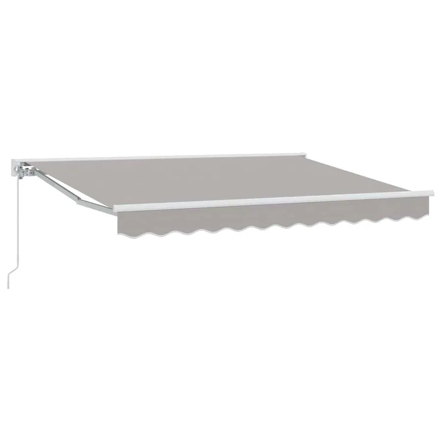 Cadre d'auvent Gris clair 250 x 200 cm - 2