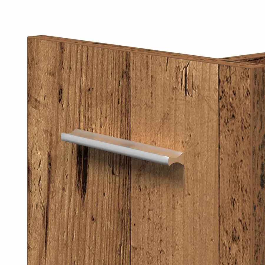 Armoire avec roue Bois ancien 60 x 22 x 79 cm - 8