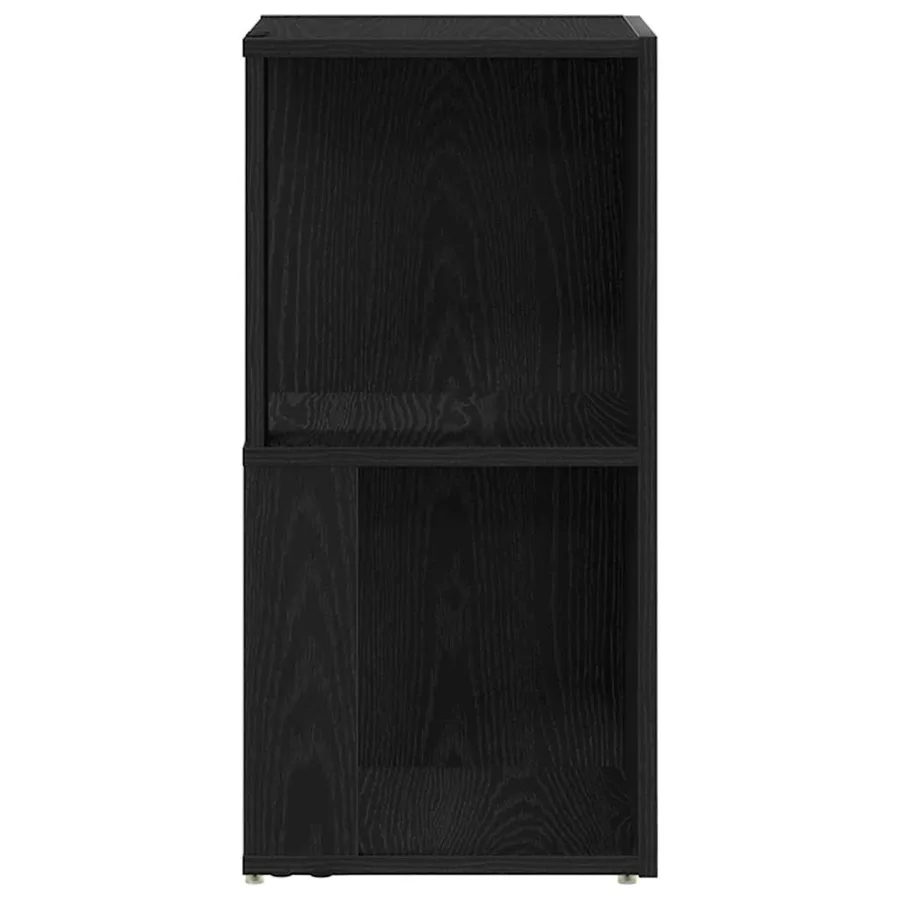 Étagères d'angle Chêne noir 33 x 33 x 67 cm Bois d'ingénierie - 5