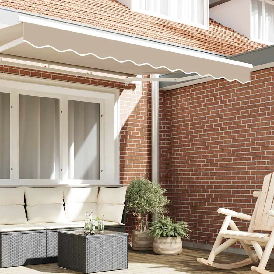 Remplacement de lambrequin Beige 2,5 m Polyester - 3