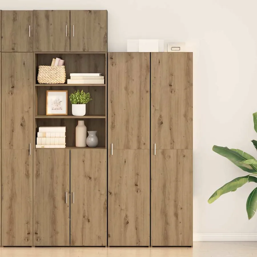 Haut Armoire Chêne artisanal 40 x 42,5 x 185 cm
