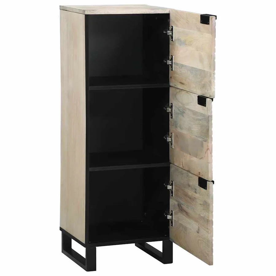 Meubles et étagères de rangement pour médias Blanc et Noir - 2