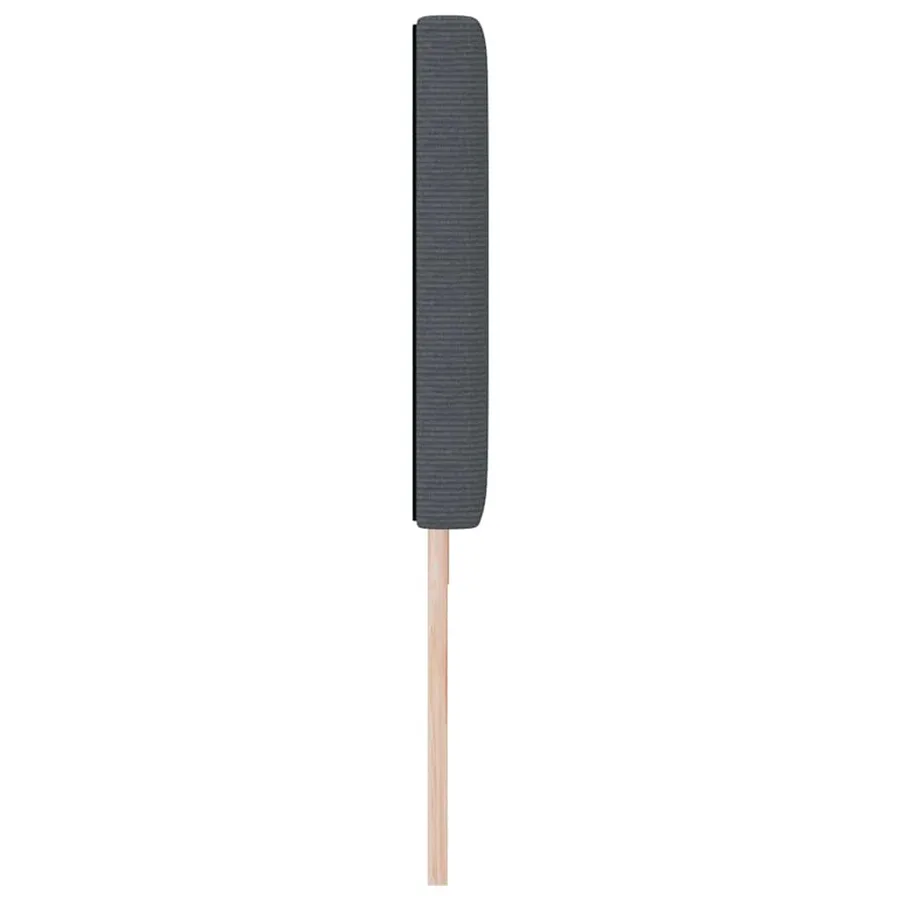 Tête de lit LED Gris foncé 180 cm Tissu en velours côtelé - 6