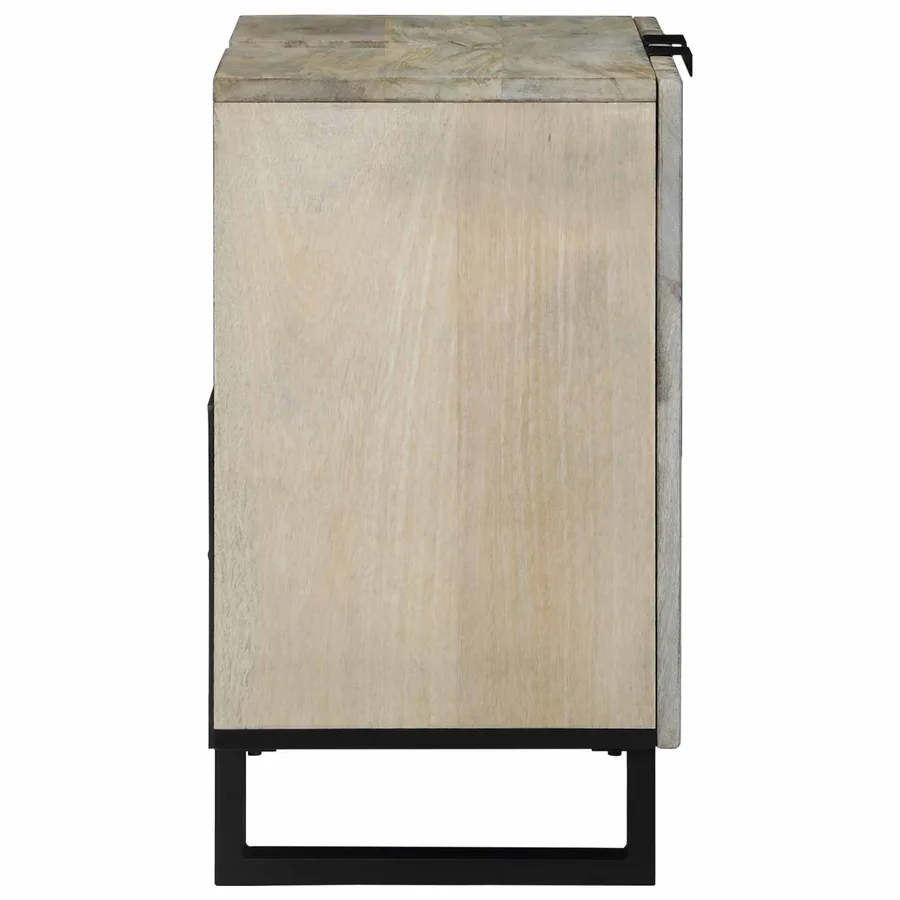 Meuble de Lavabo de Salle de Bain Blanc 62 x 33 x 58 cm - 4