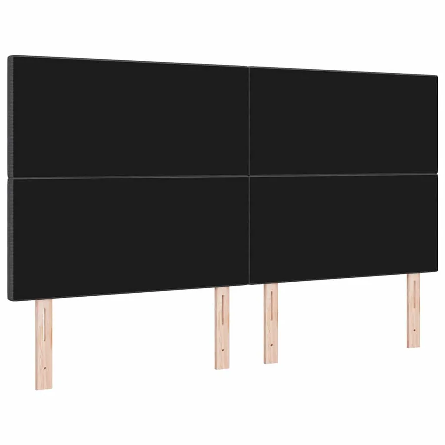 Tête de lit Gris foncé 180 cm Tissu en velours côtelé - 6