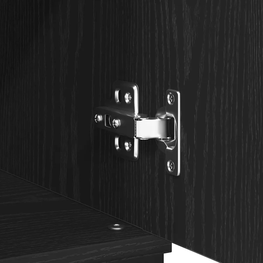 Buffet Chêne noir 60 x 35 x 70 cm Bois d'ingénierie - 11