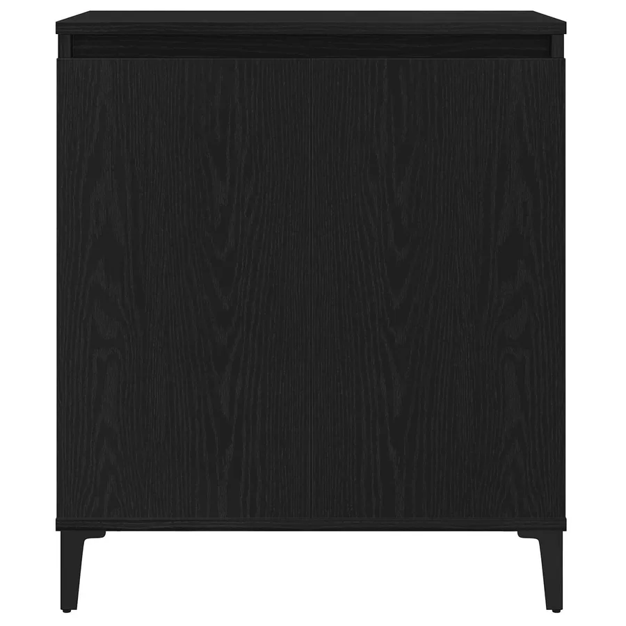 Buffet Chêne noir 60 x 35 x 70 cm Bois d'ingénierie - 6