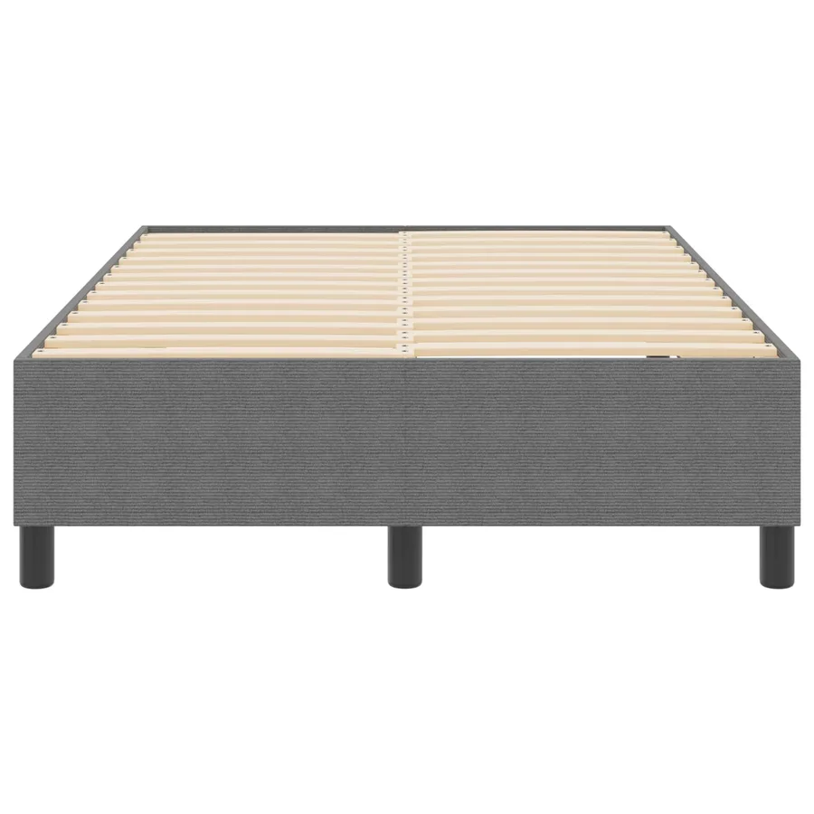 Cadre de lit plateforme Gris clair 120 x 200 cm - 5