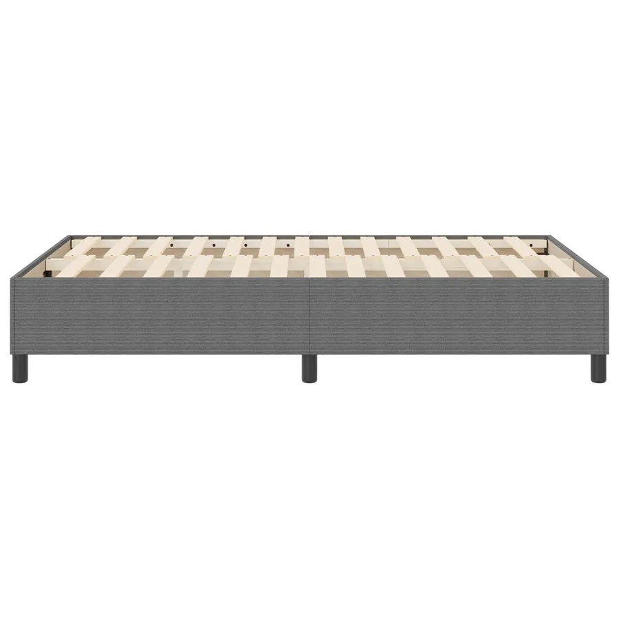 Cadre de lit plateforme Gris clair 120 x 200 cm - 6