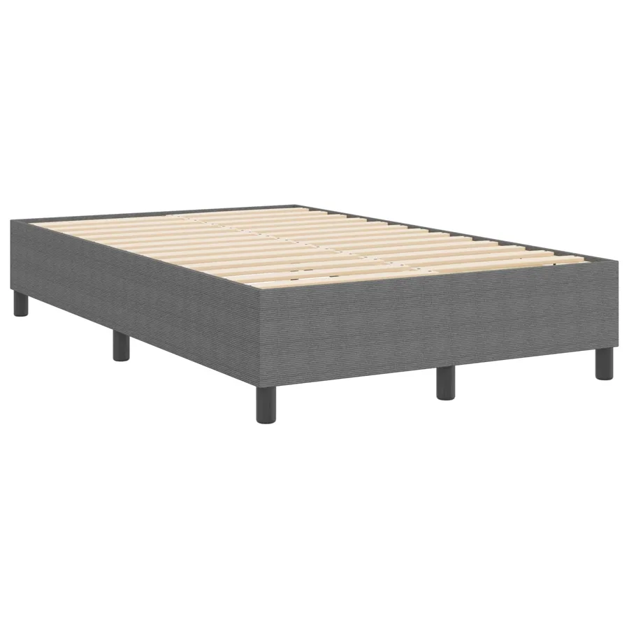 Cadre de lit plateforme Gris clair 120 x 200 cm - 7