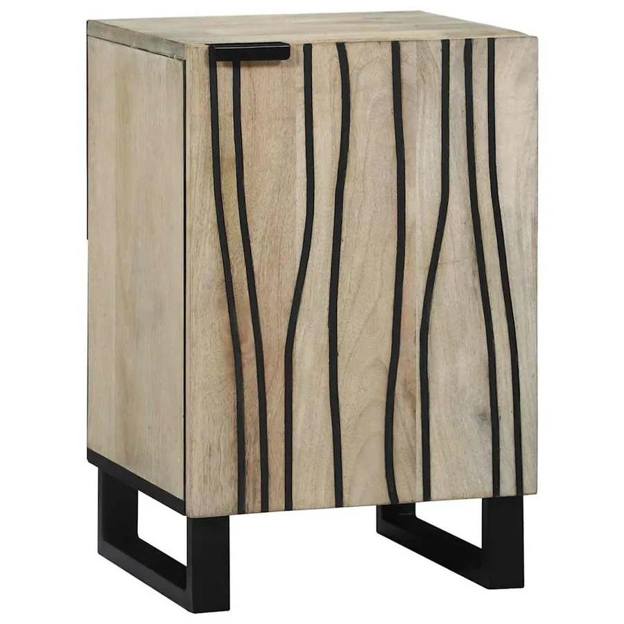 Meuble de Lavabo de Salle de Bain Blanc 38 x 33,5 x 58 cm - 2