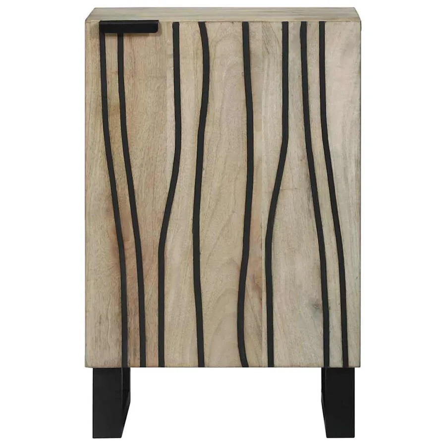 Meuble de Lavabo de Salle de Bain Blanc 38 x 33,5 x 58 cm - 4