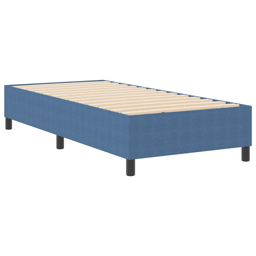 Cadre de lit plateforme Bleu 90 x 200 cm - 2