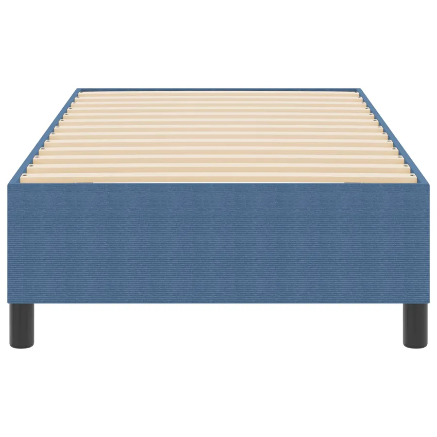 Cadre de lit plateforme Bleu 90 x 200 cm - 5