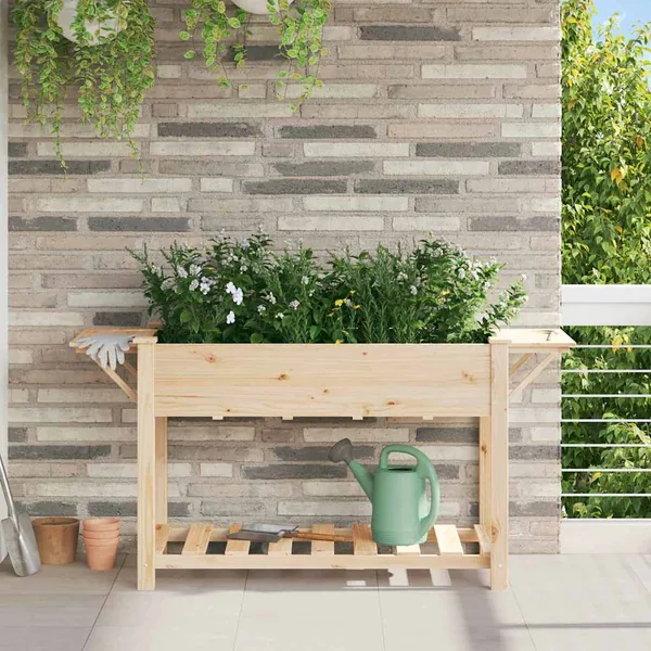 Cache-pot de jardin Beige 155 x 59 x 76,5 cm