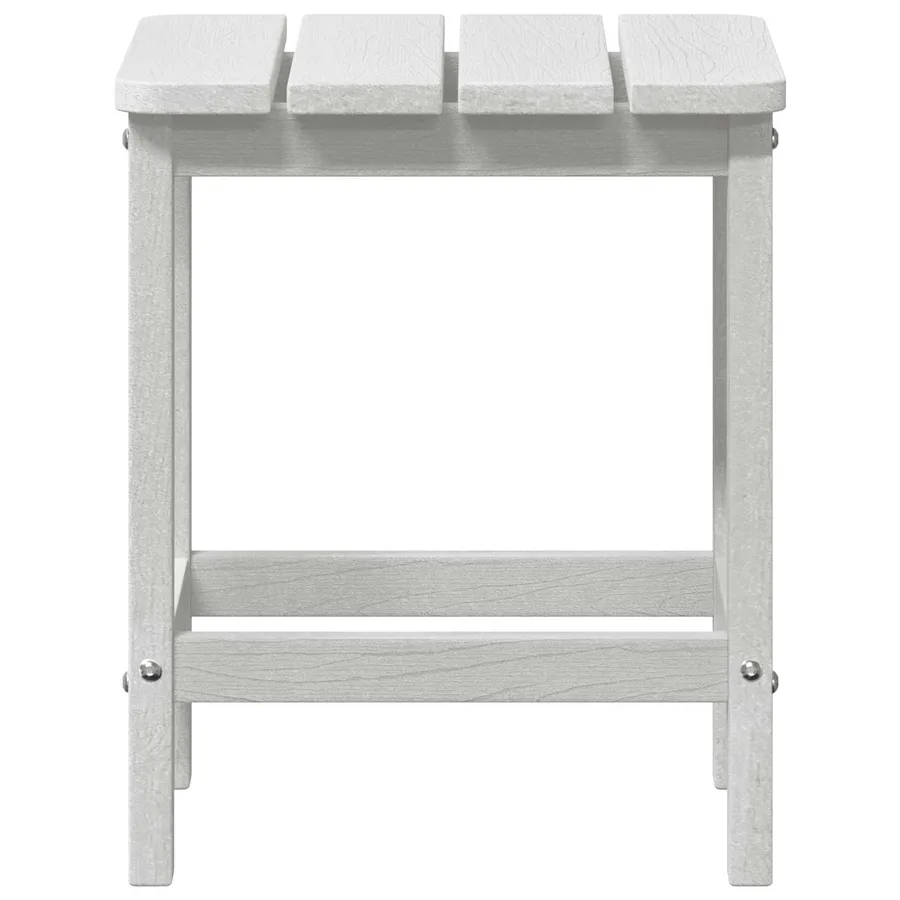 Table d'appoint Blanc 38 x 38 x 46 cm Polyéthylène - 5