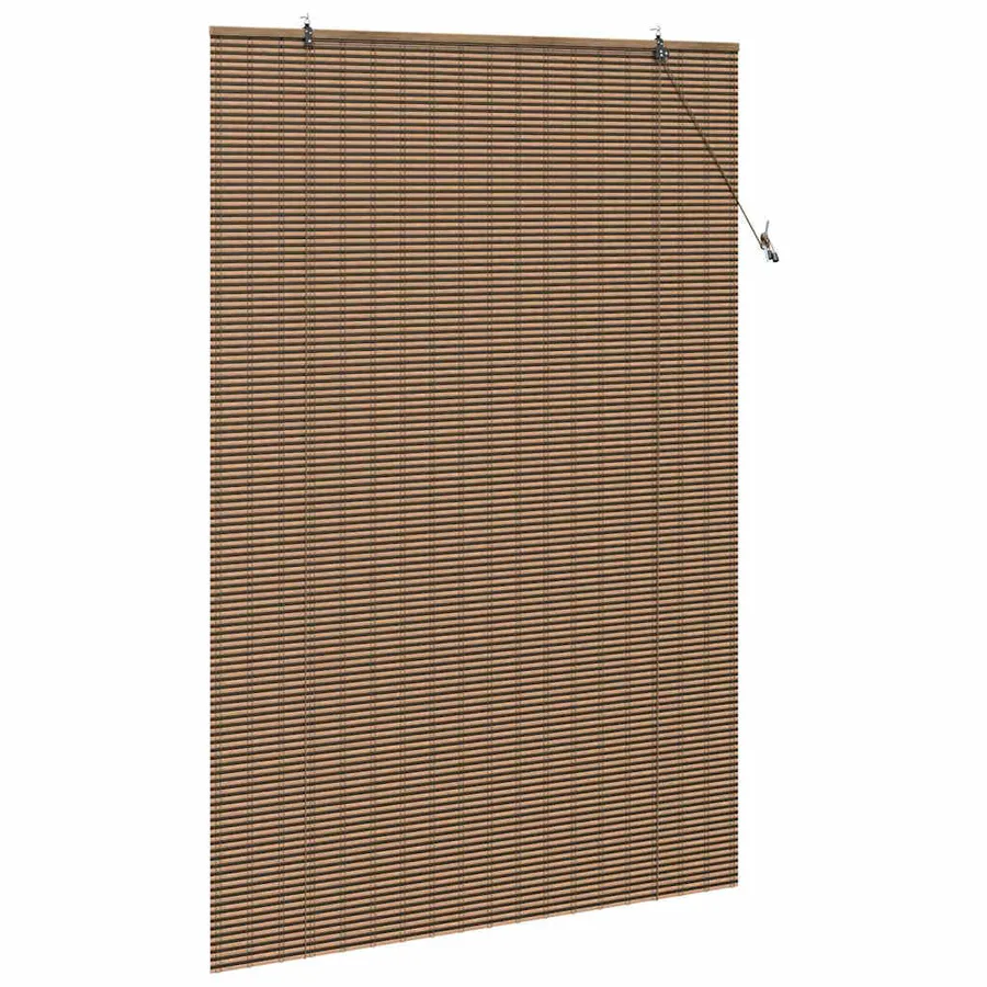 Store enrouleur Marron 140 x 220 cm Bambou - 4