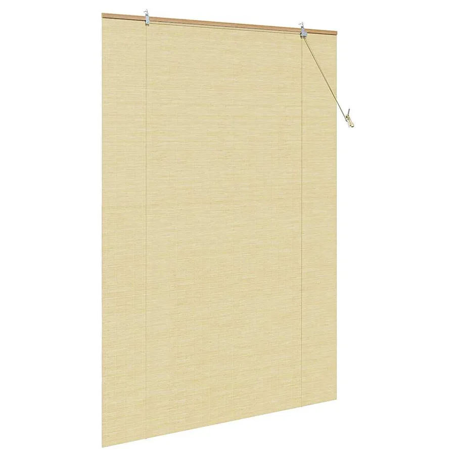 Store enrouleur Nature 150 x 220 cm Bambou - 4