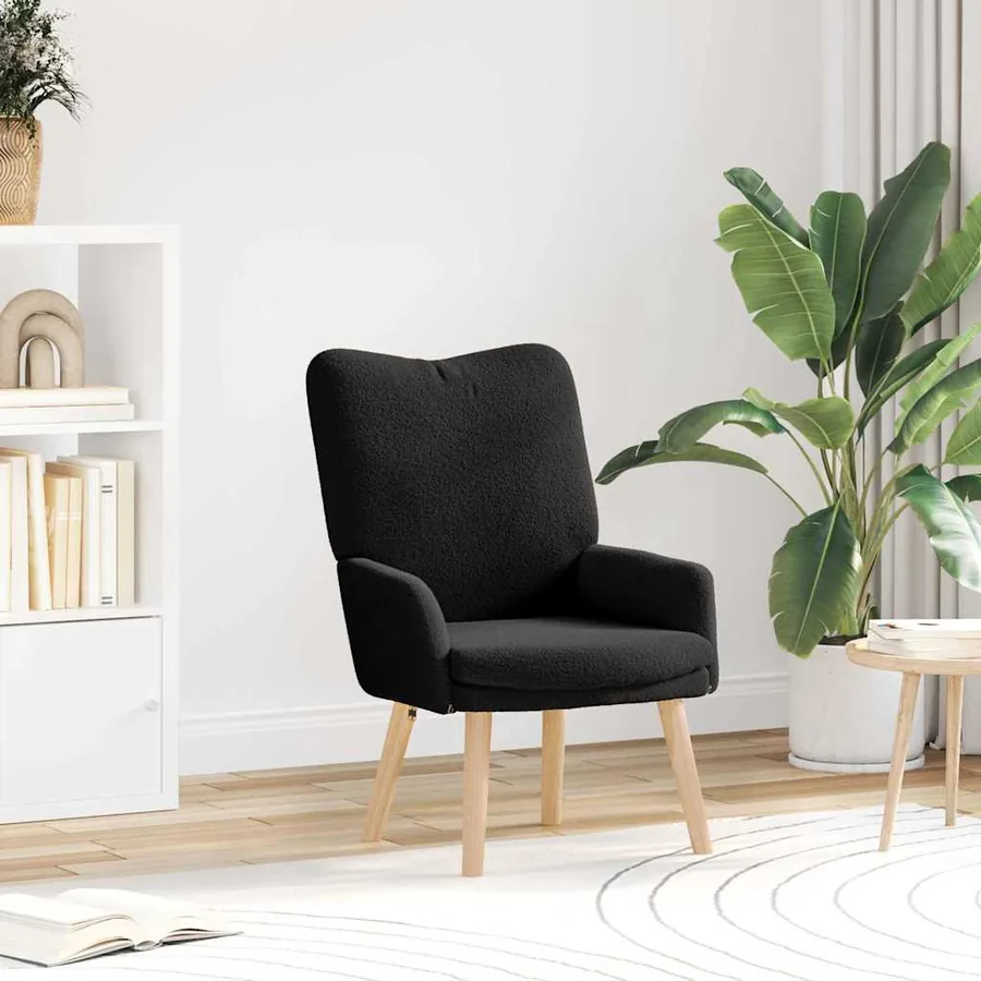 fauteuil Noir 63 x 67 x 94 cm