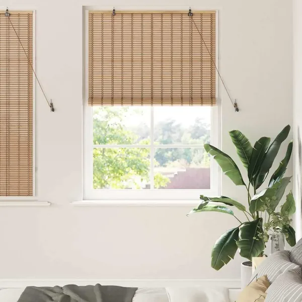 Store enrouleur Nature 100 x 160 cm Bambou