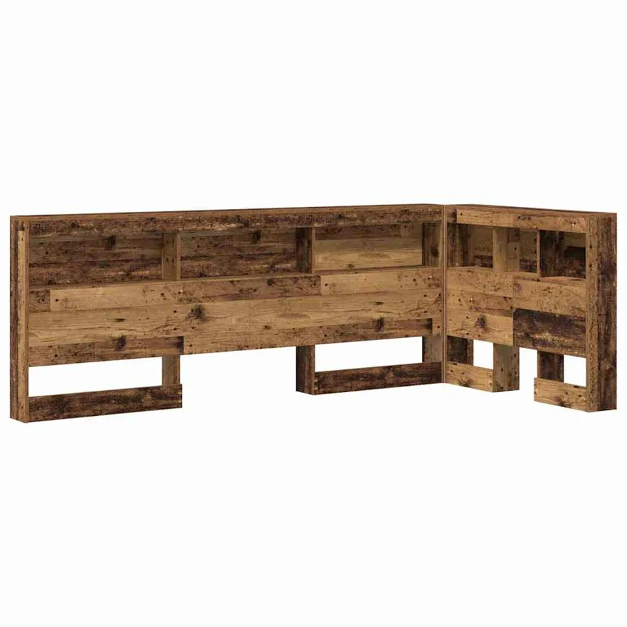 Tête de lit de rangement Bois Ancien 90 cm Bois d'ingénierie - 2