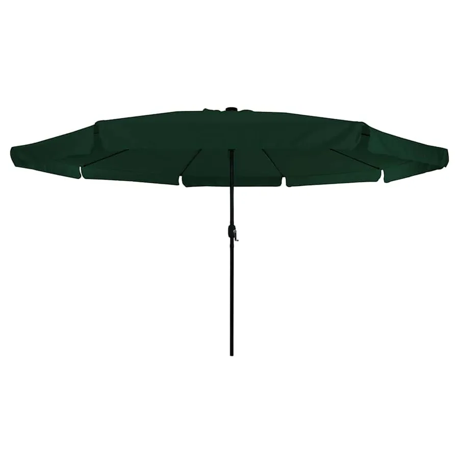 Parasol de jardin Vert 395 x 395 x 245 cm Polyester - 3