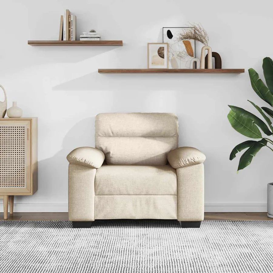 Fauteuil canapé 100x81x84 cm Lin - 3