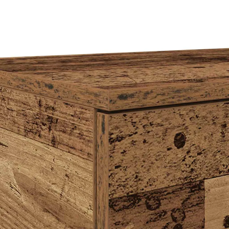 Tiroirs de lit avec tiroir Bois ancien 140 x 36,5 x 16,5 cm - 8