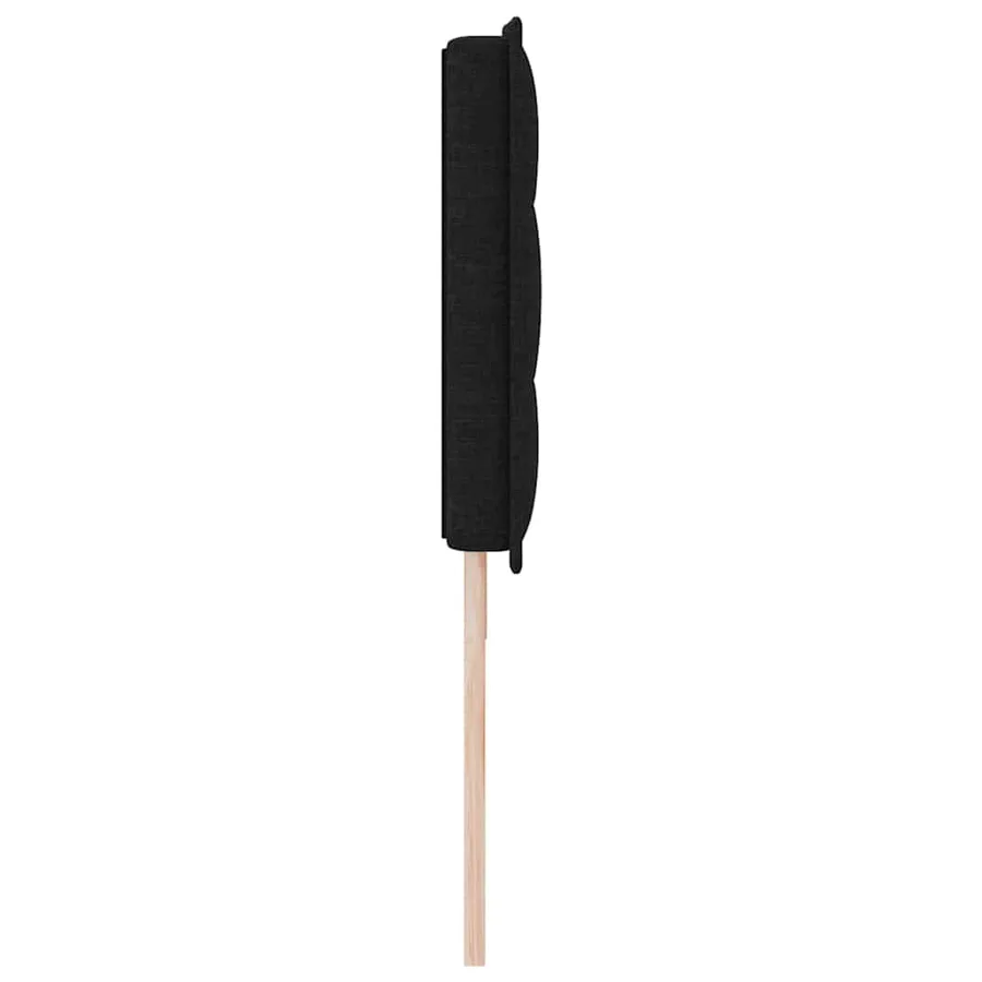 Tête de lit Noir 180 cm tissu - 5