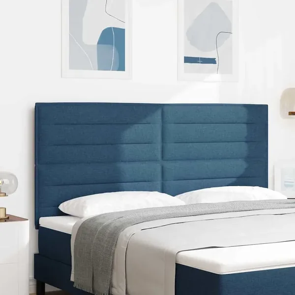 Tête de lit Bleu 180 cm tissu