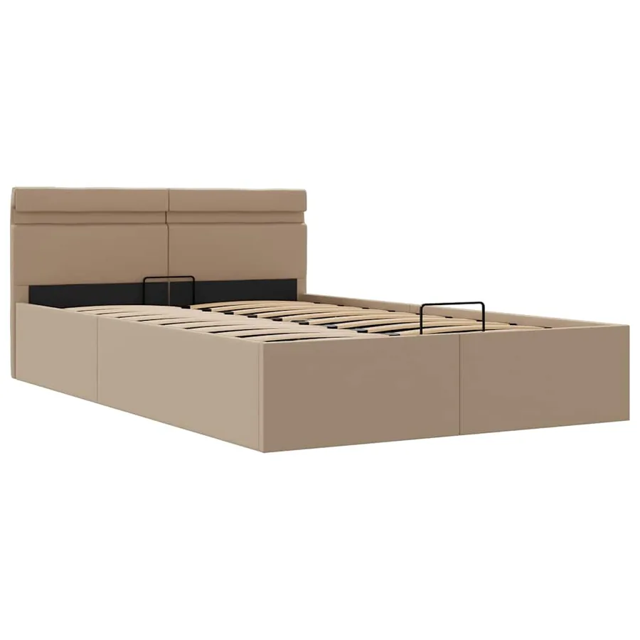 Cadre de lit à rangement hydraulique sans matelas 140x200 cm - 3