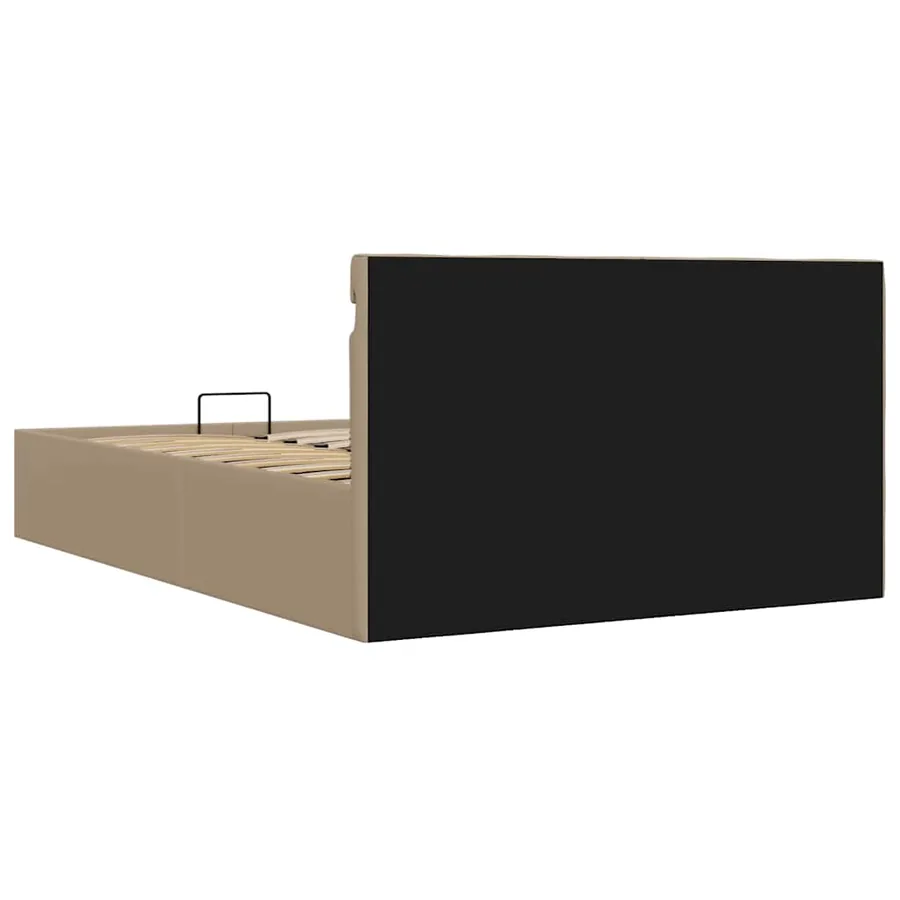 Cadre de lit à rangement hydraulique sans matelas 140x200 cm - 8
