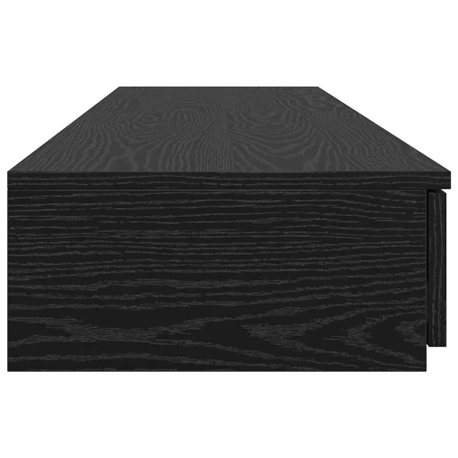 Tiroirs de lit avec tiroir Chêne noir 160 x 36,5 x 16,5 cm - 7